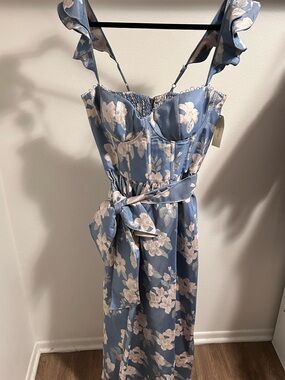 v chapman lotus stretch satin midi dress V. Chapman Lotus Stretch Satin Midi Dress at MarketFair Shoppes in Princeton, NJ